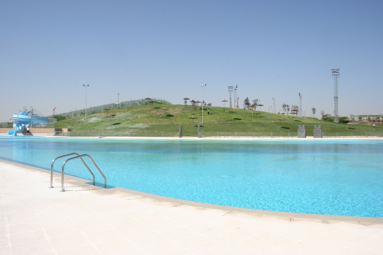La 'playa de Parla', piscina de agua salada en Madrid