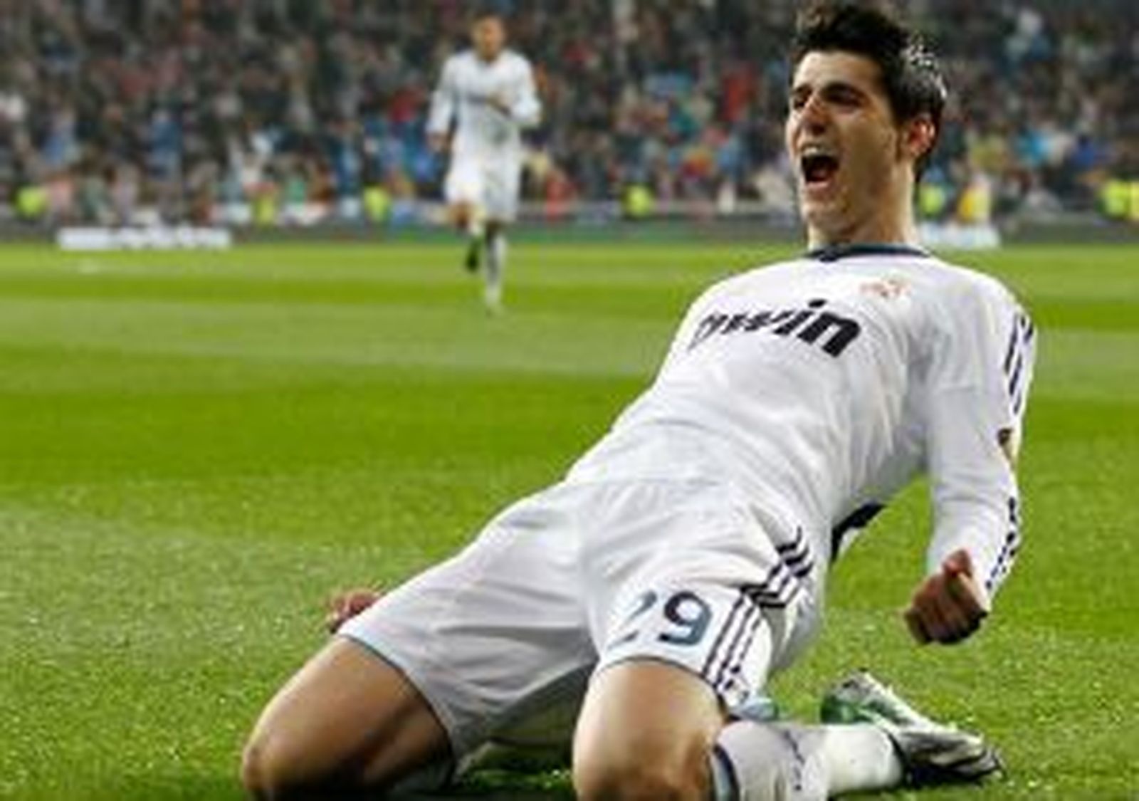 Morata, jugador del Real Madrid