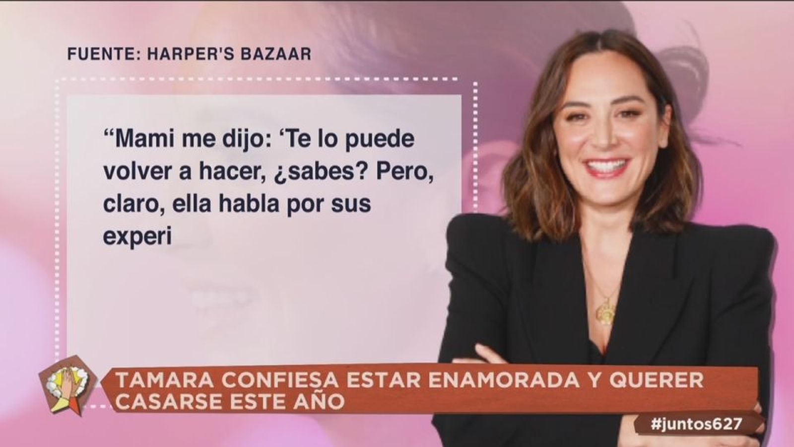 Tamara Falcó: “Me veo pasando por el altar en 2023”