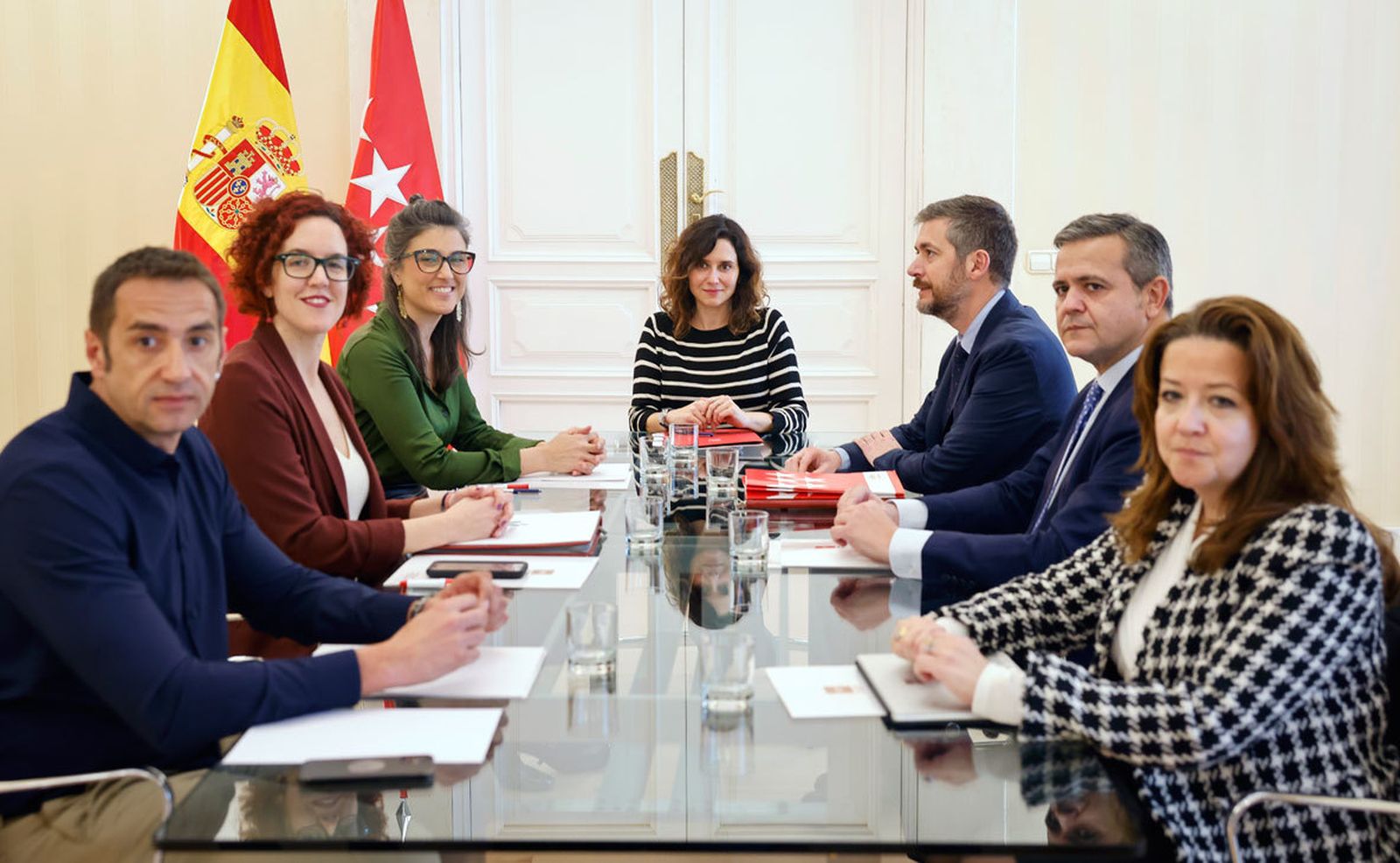 La reunión de Más Madrid con Díaz Ayuso