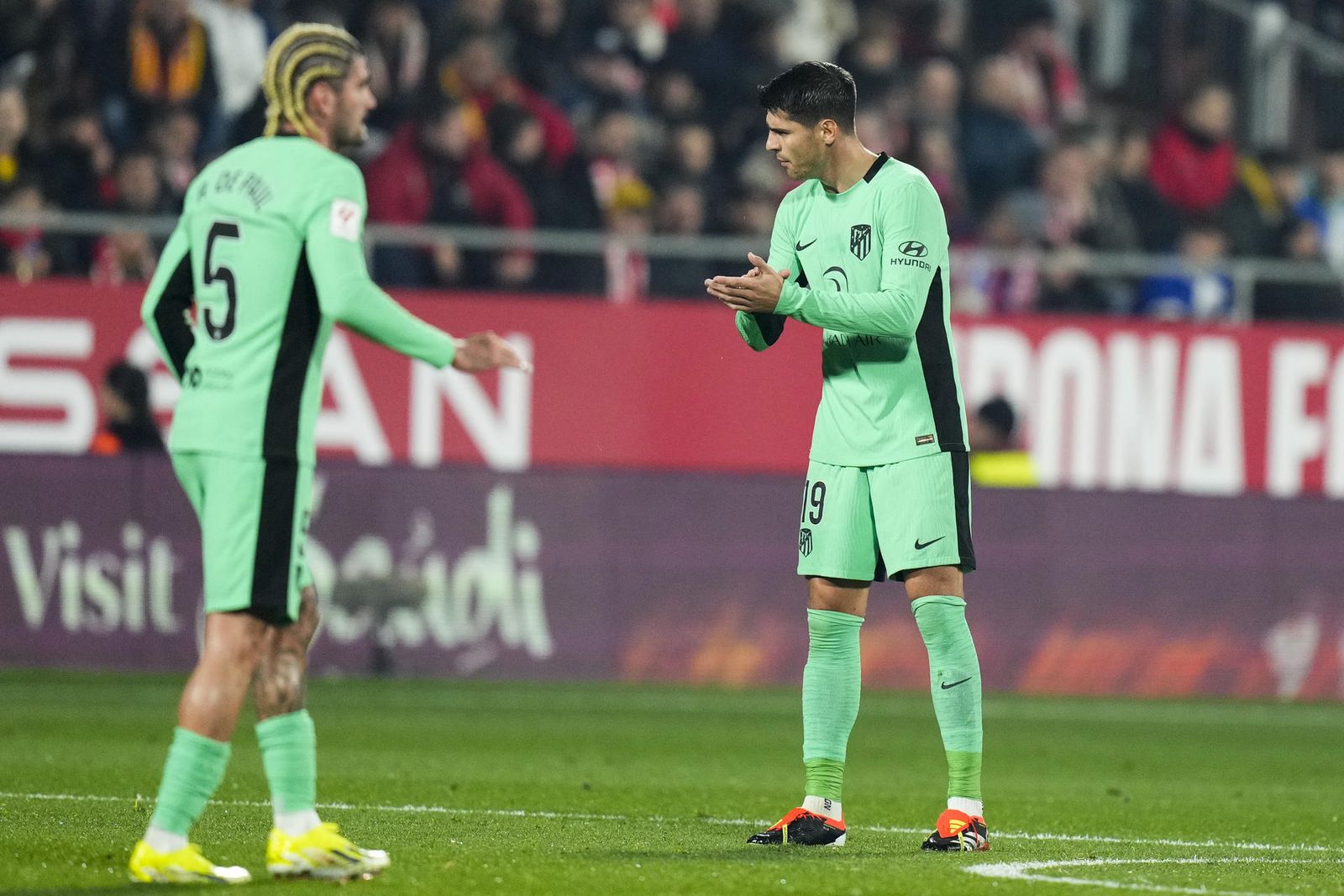 Morata y De Paul