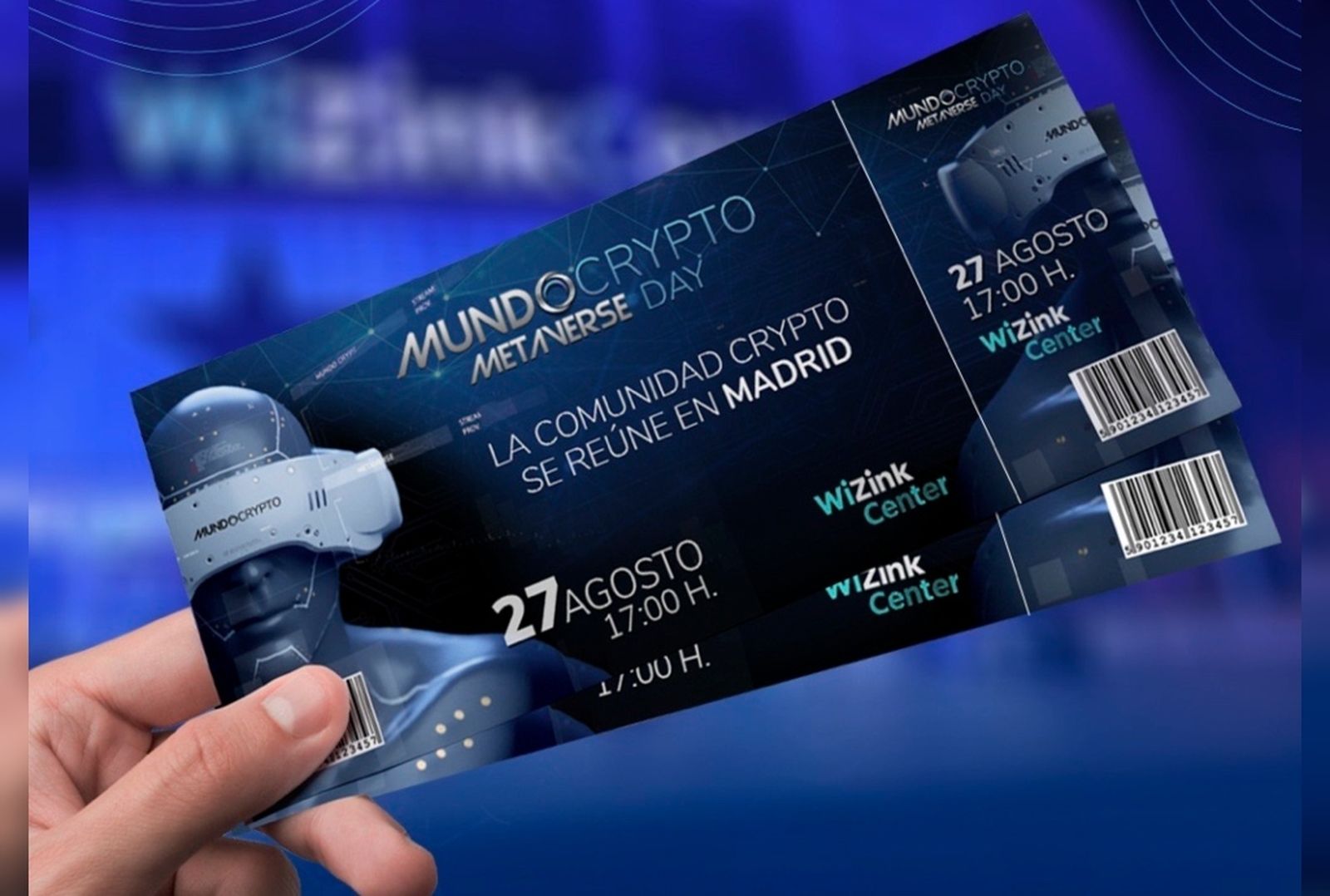 Entradas para el evento de criptomonedas en Madrid