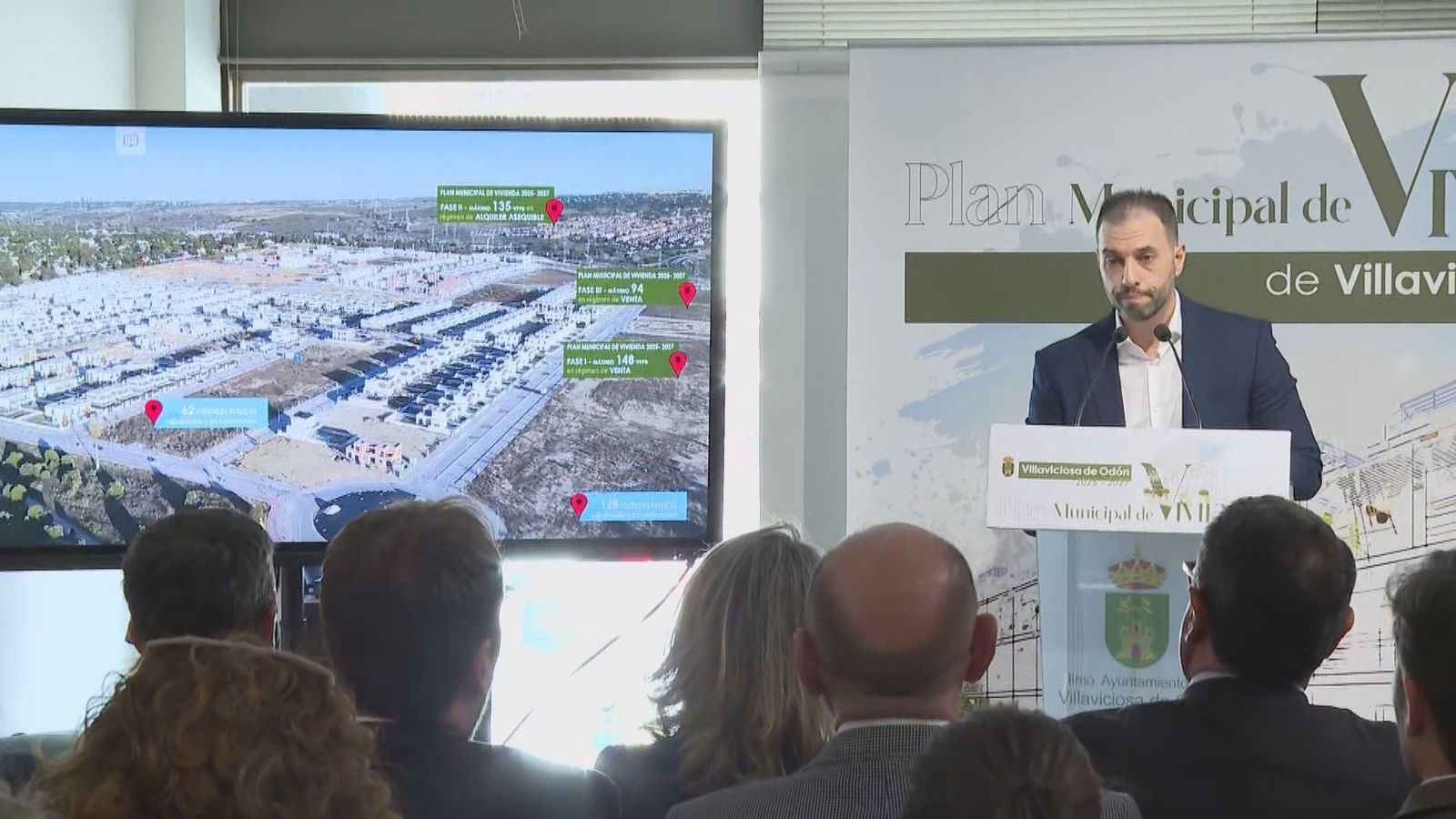 Presentada en Villaviciosa de Odón la mayor promoción de vivienda protegida del municipio