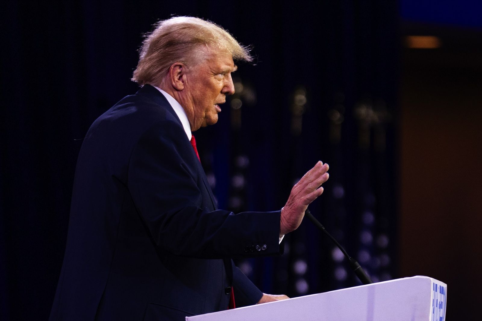 El expresidente estadounidense, Donald Trump