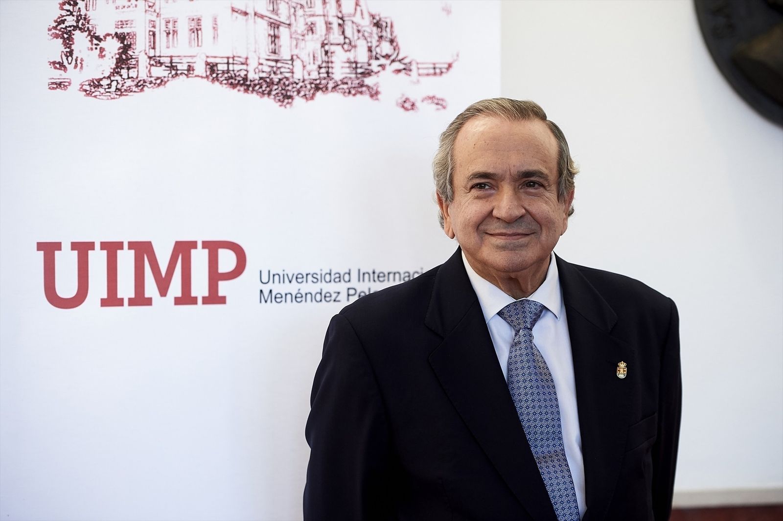 Emilio Lora-Tamayo en una imagen tomada en su etapa al frente de la UIMP