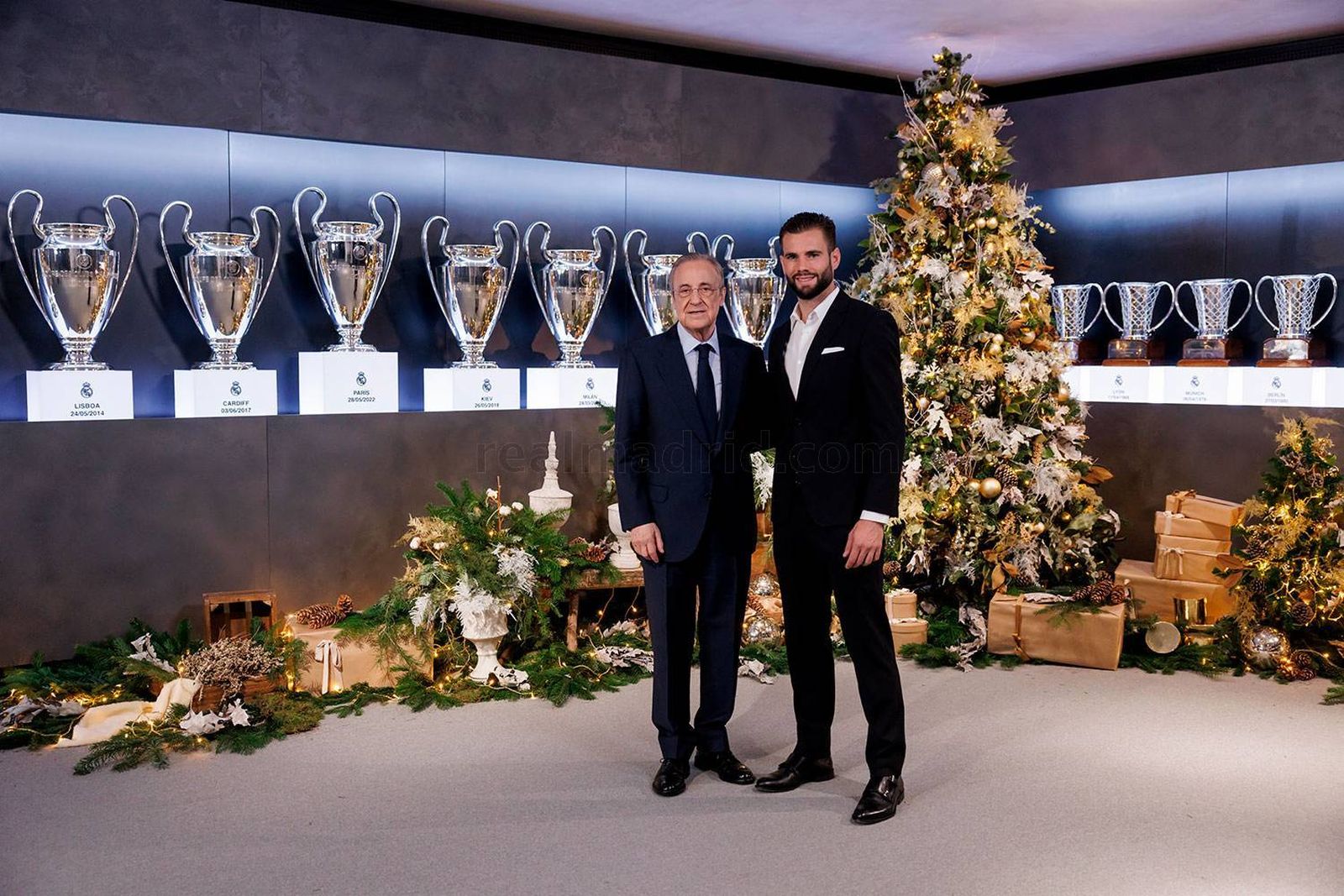 Florentino Pérez y Nacho Fernández