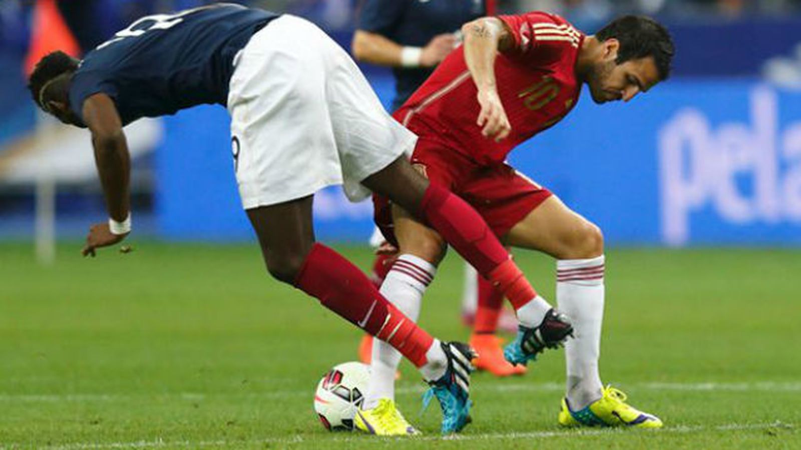 Cesc, jugador de la selección española