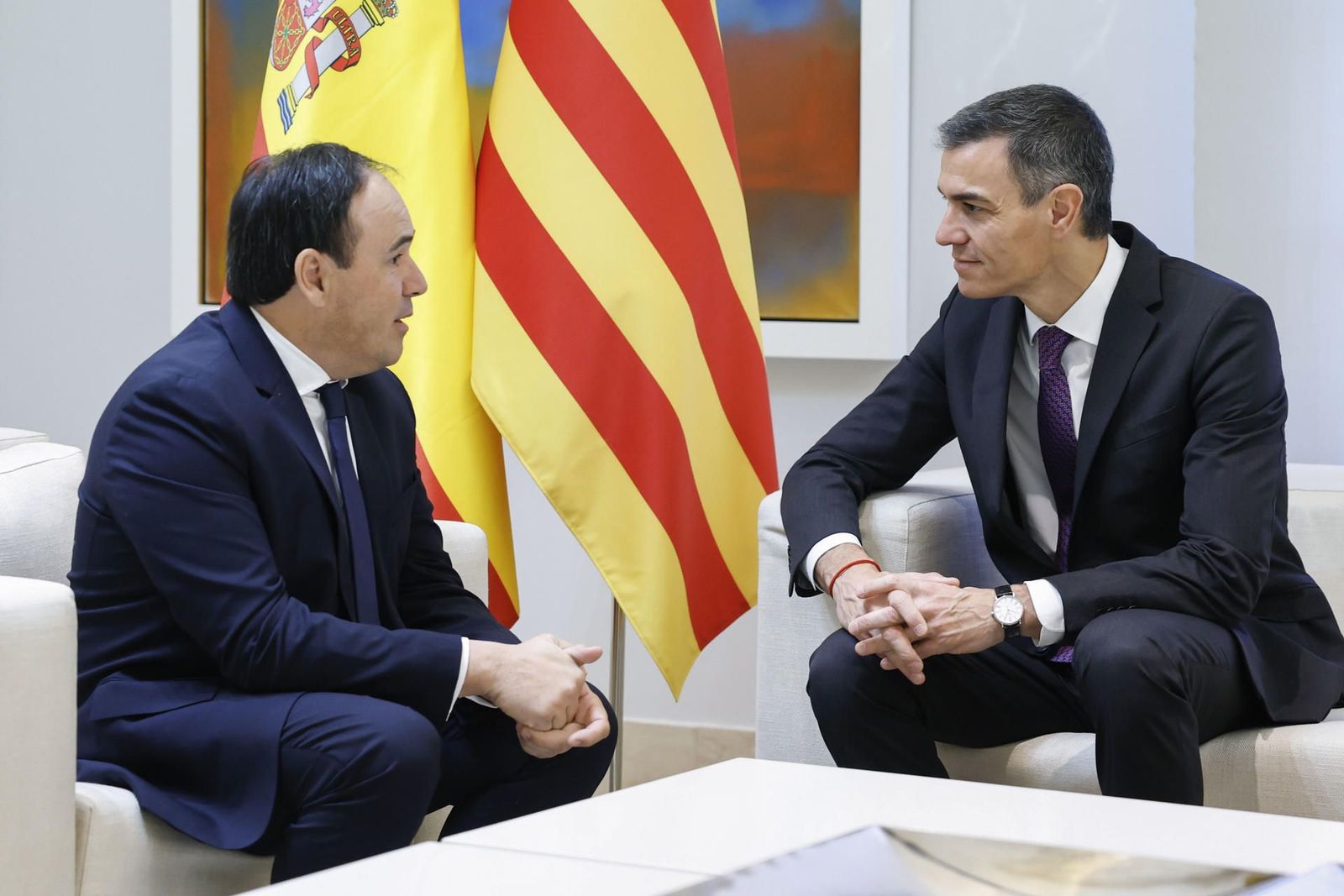 Sánchez y Pérez Llorca acuerdan una comisión de reconstrucción para Valencia