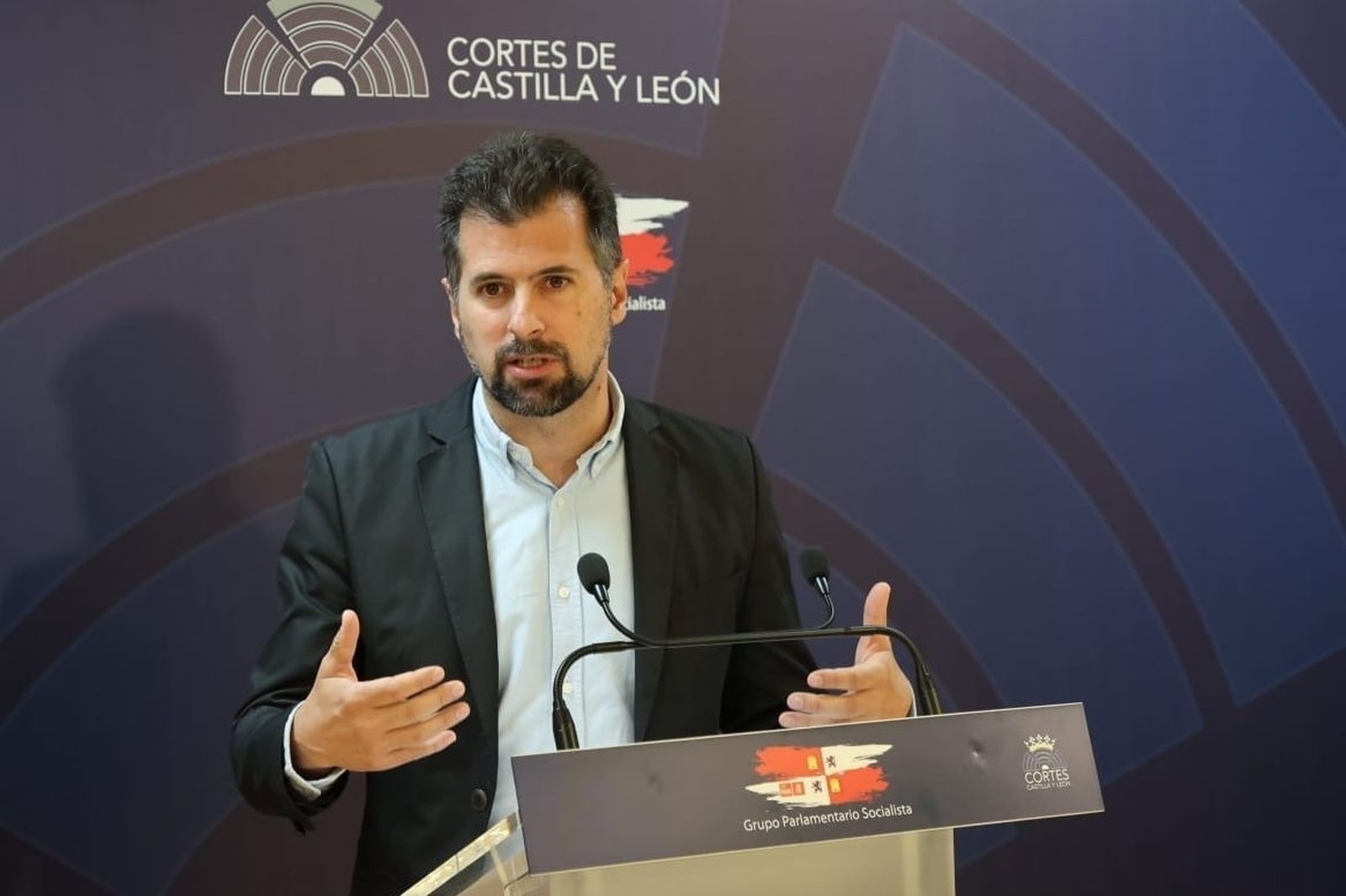 El secretario autonómico del PSOE en Castilla y León, Luis Tudanca
