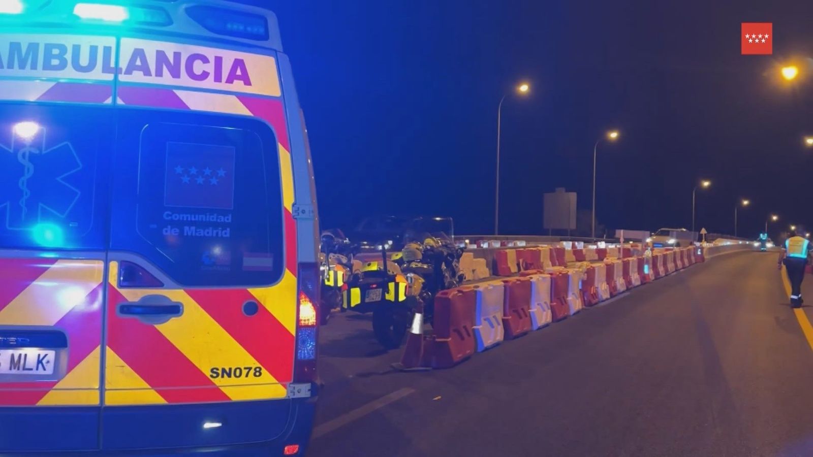 Muere un motorista tras sufrir un accidente en Leganés