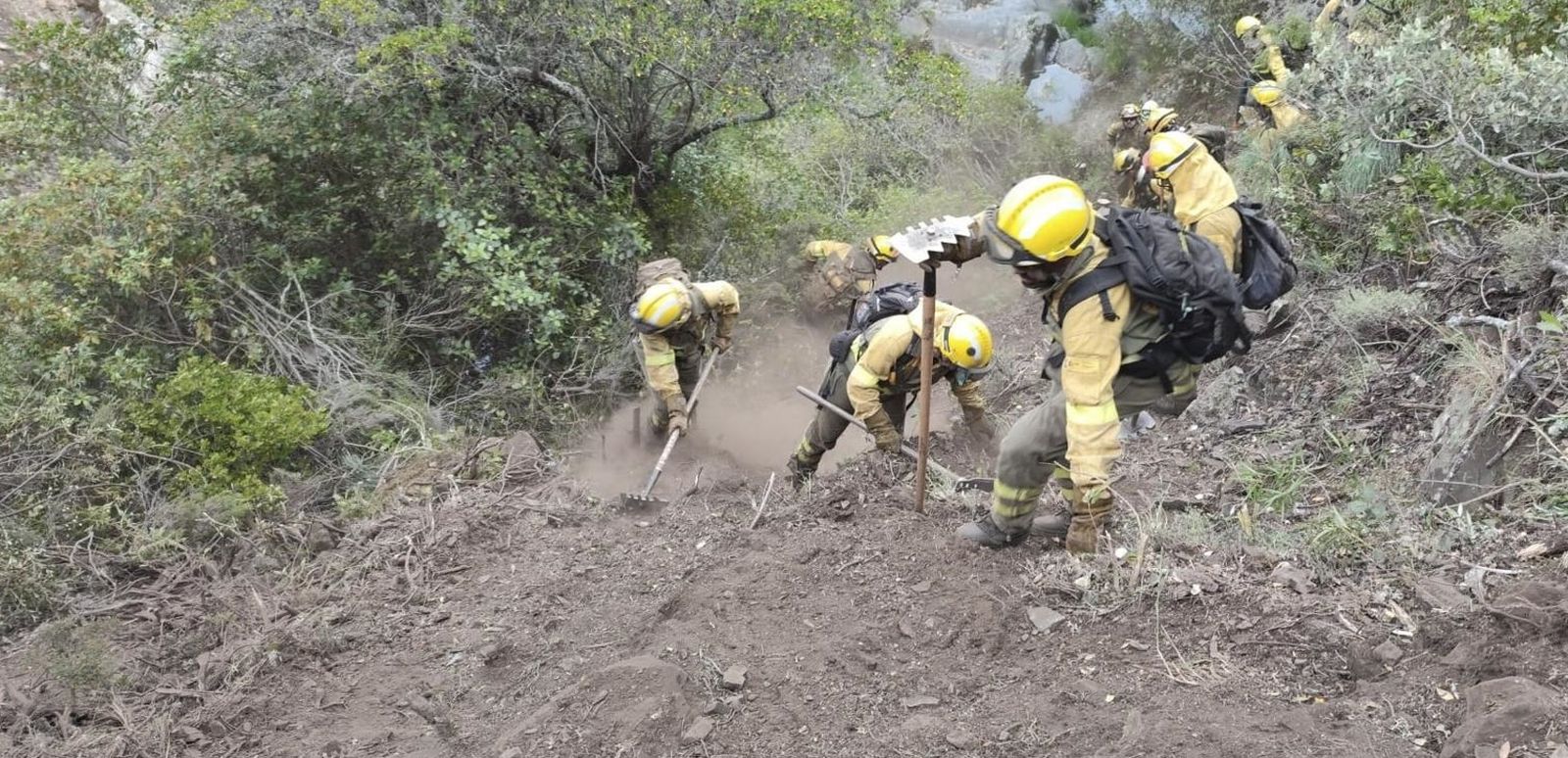 incendio en Las Hurdes