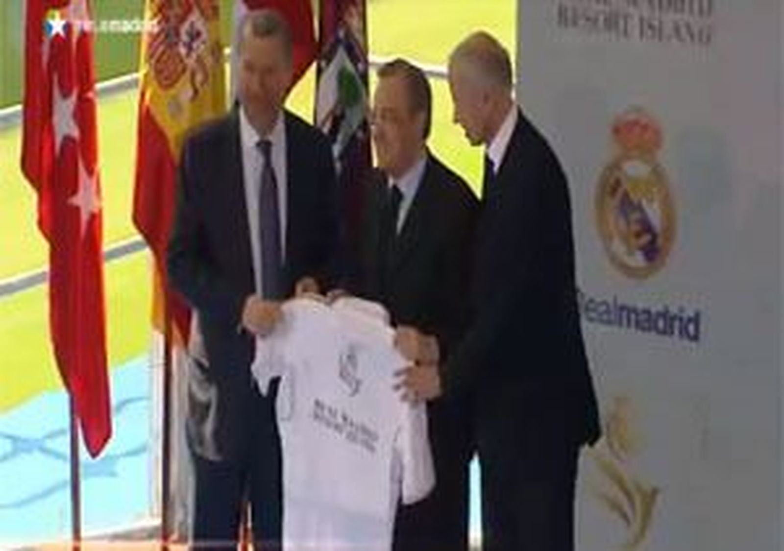 Florentino Pérez presenta el proyecto "Real Madrid Resort Island"