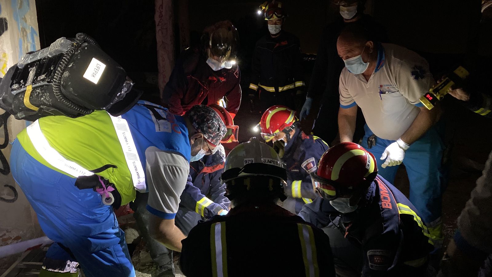 Un joven resulta herido grave tras sufrir una caída en Navacerrada