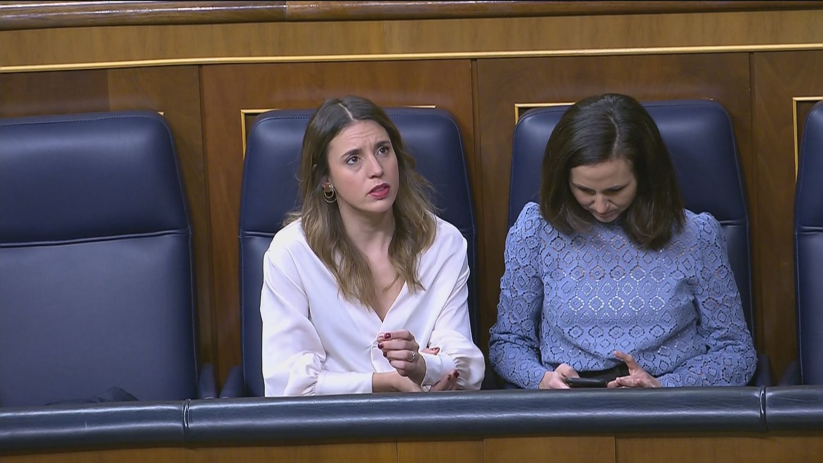 Irene Montero con Ione Belarra