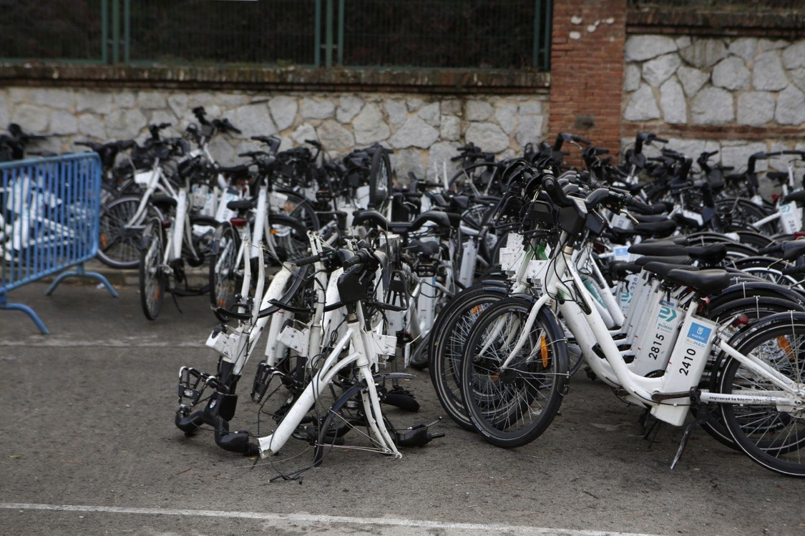 Bicicletas del servicio BiciMAD