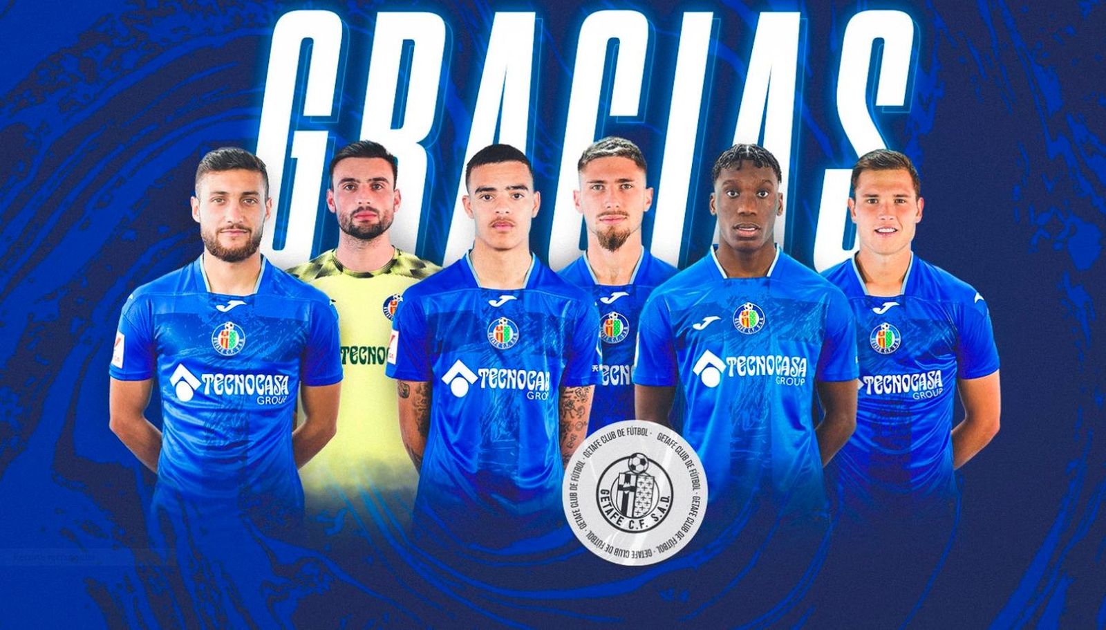 Greenwood, Ilaix, Latasa, Óscar Rodríguez, Fuzato y Carmona