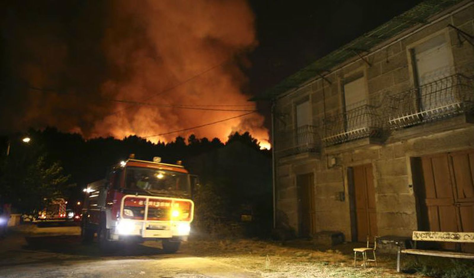 Incendios en Ourense
