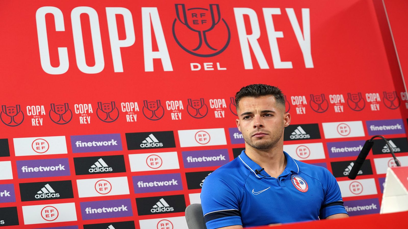 Rubén Sánchez, jugador del Rayo Majadahonda