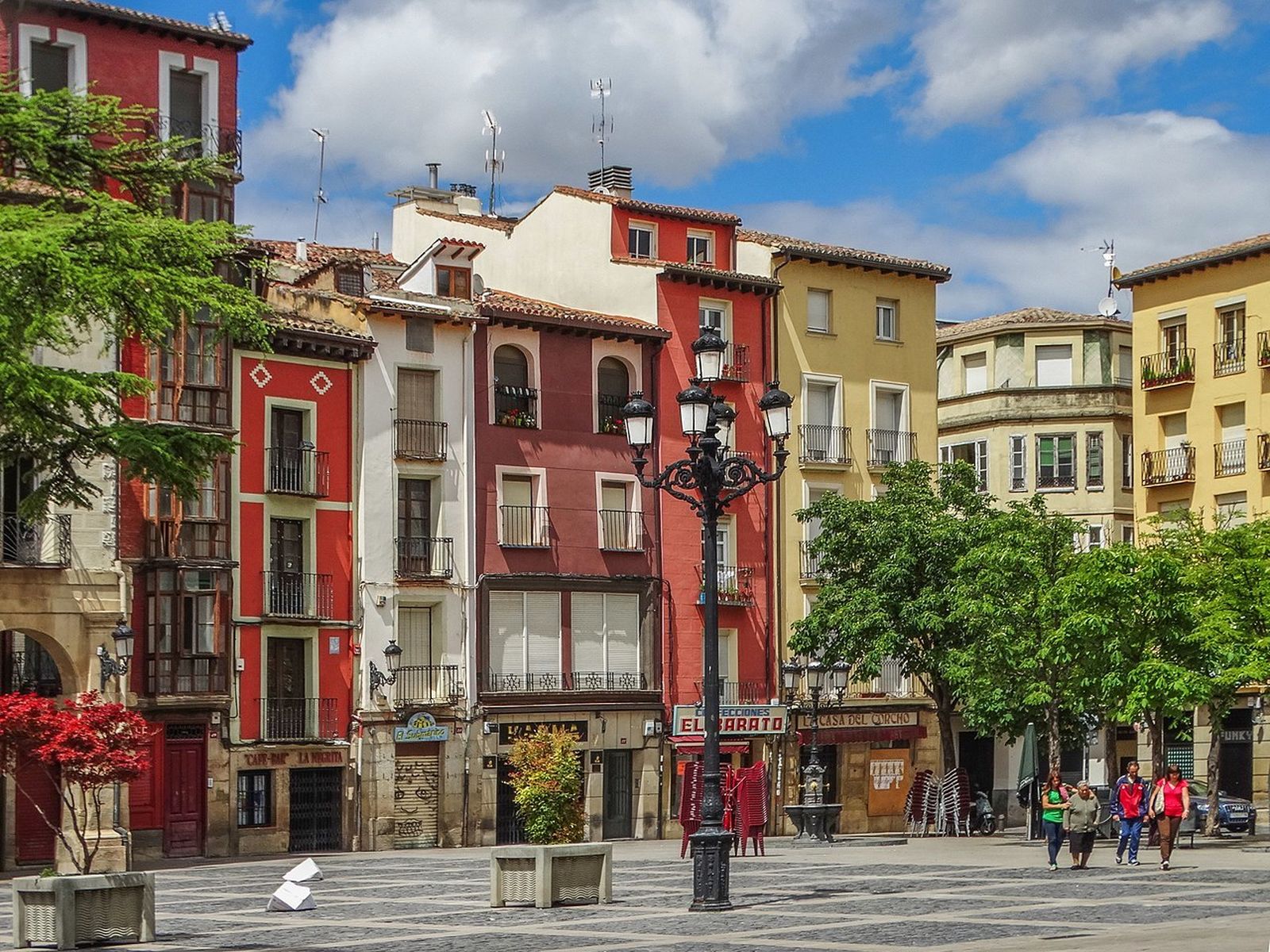Plaza del centro histórico (Logroño)