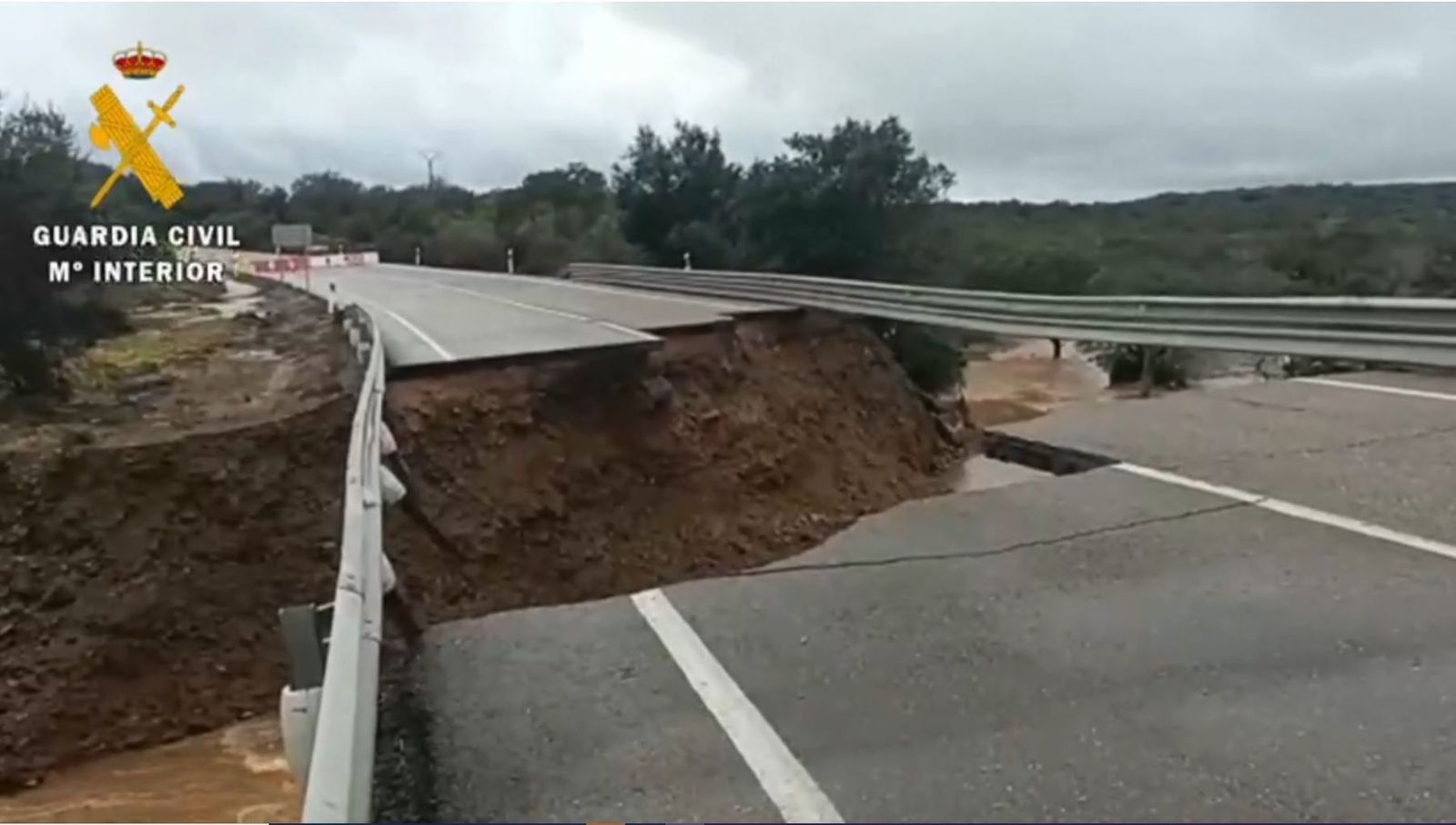 La borrasca Efraín deja inundaciones en Extremadura y otros puntos de España