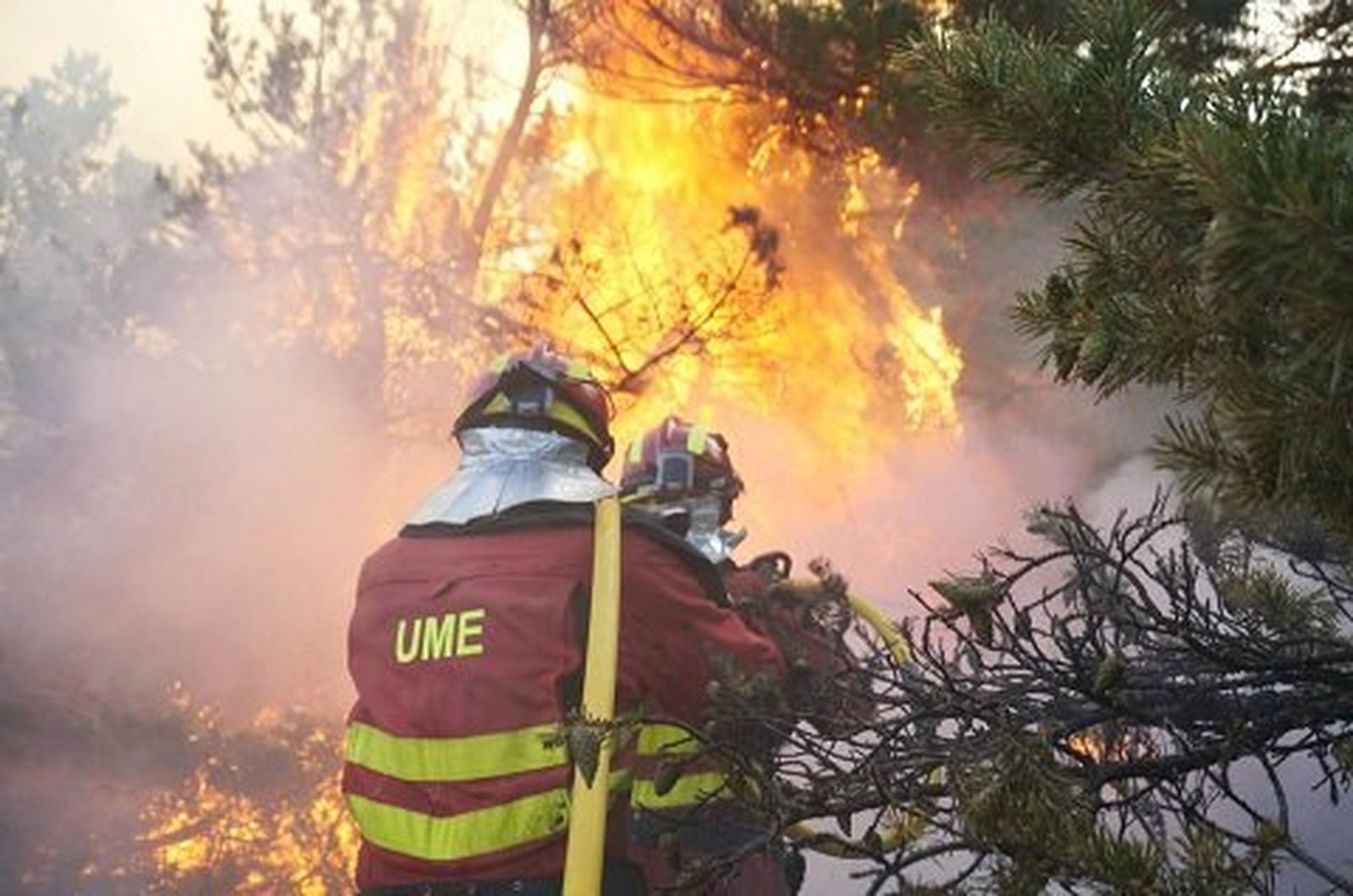 Andrés García, teniente de la UME, analiza las consecuencias del Incendio