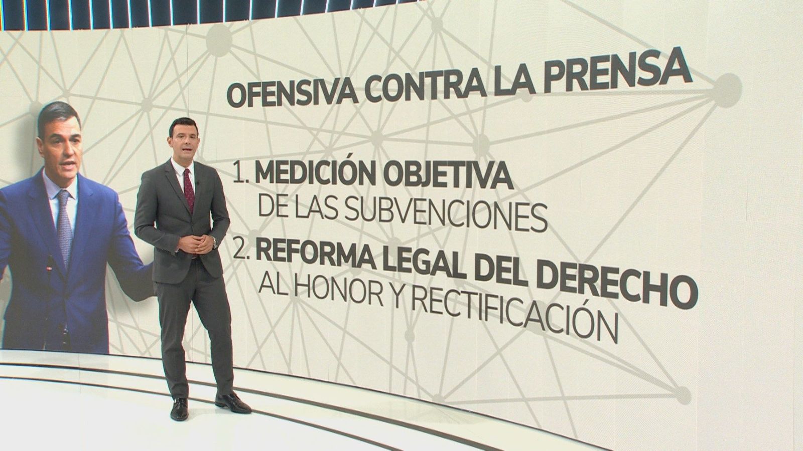 Sánchez presentará en julio un plan para "acabar con la impunidad de algunos 'pseudomedios'"
