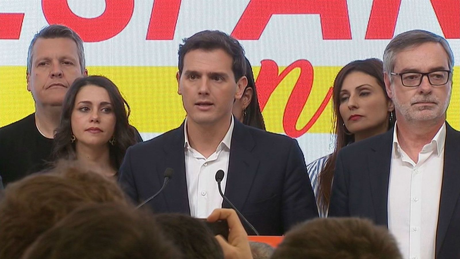 Albert Rivera: "Es un mal resultado sin paliativos ni excusas"
