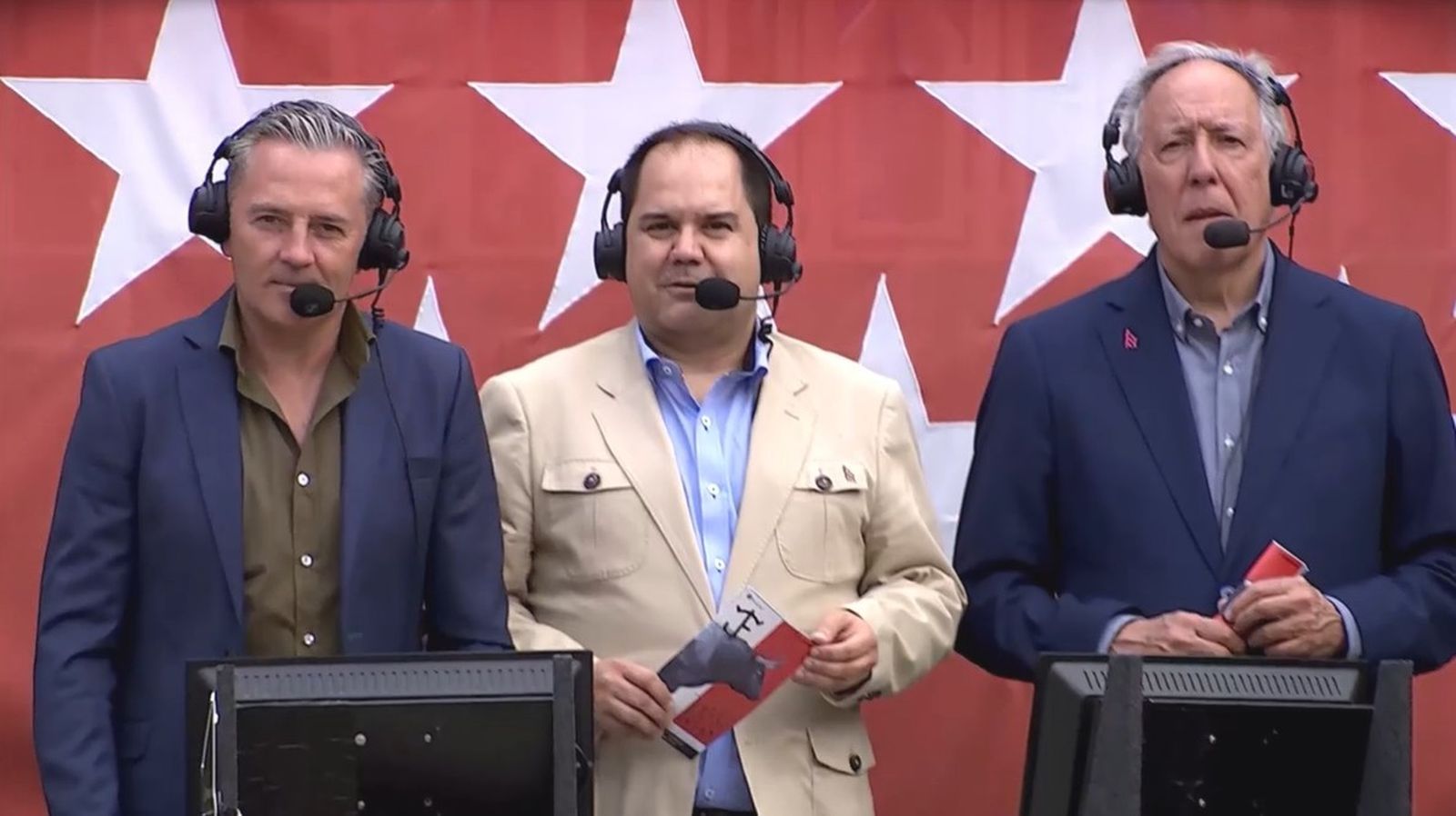 Miguel Encabo, Sixto Naranjo y Federico Arnás