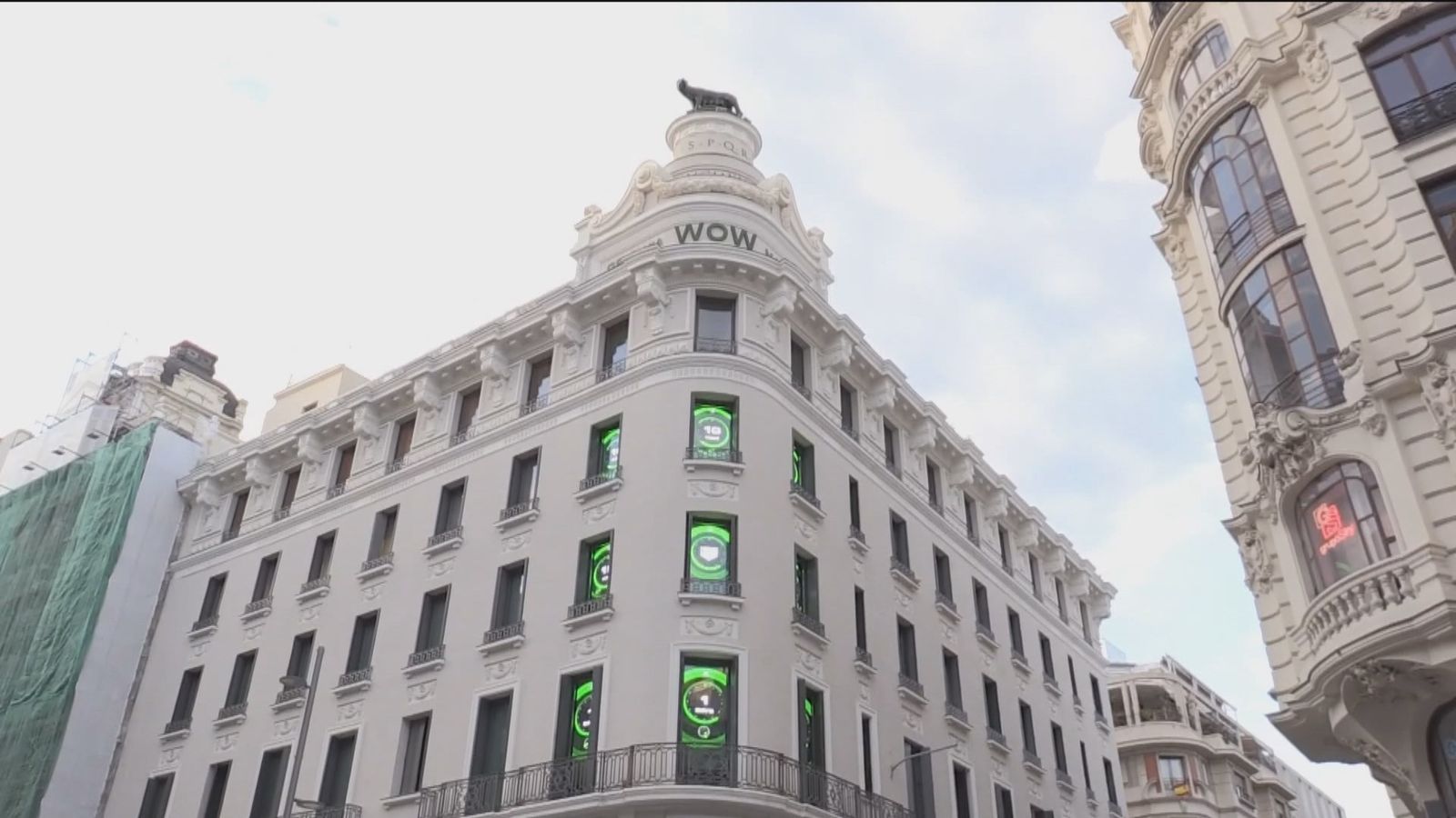 El edificio de Wow