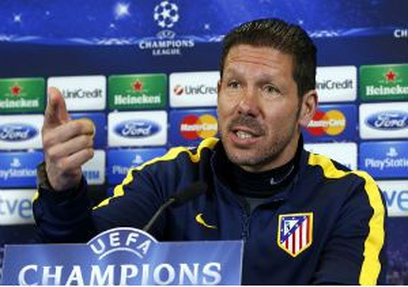 Simeone: "Espero el mejor Milán"