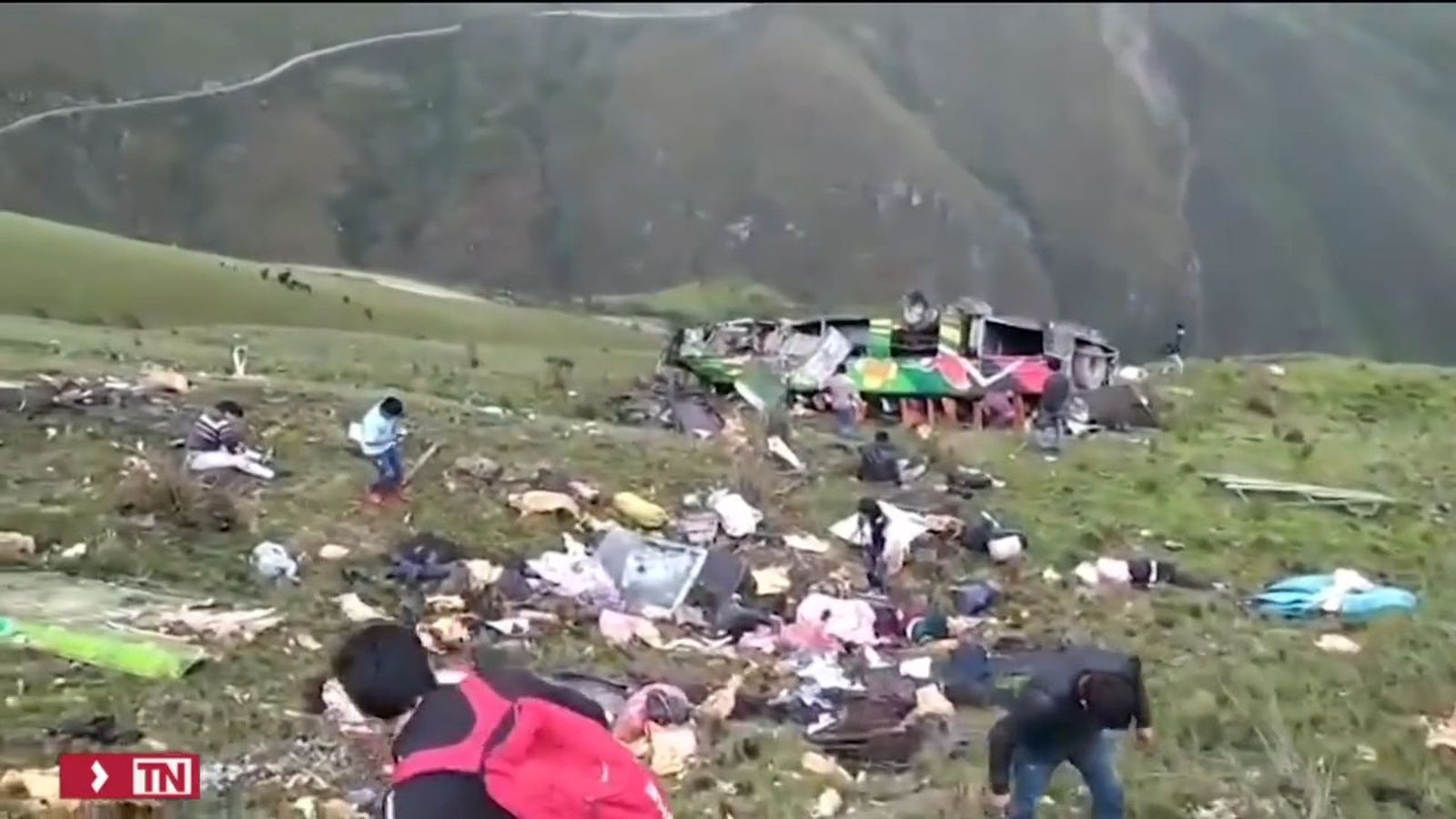 Accidente mortal en Perú