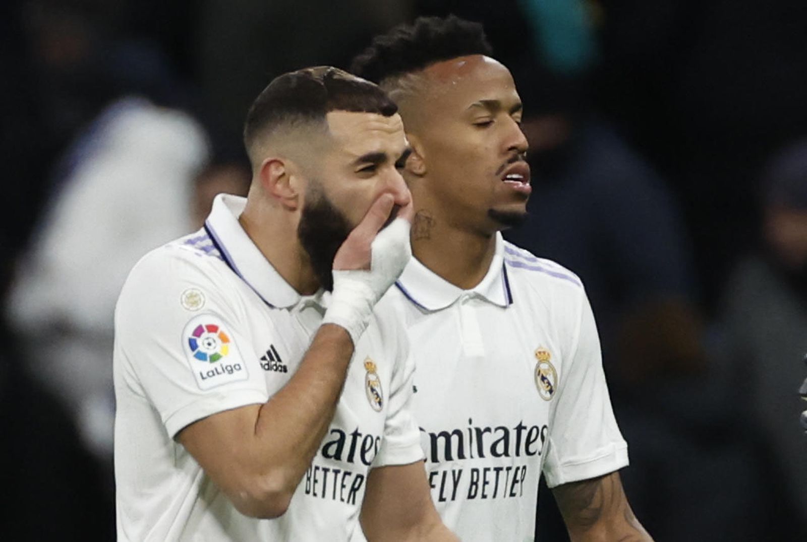 Benzema y Militao