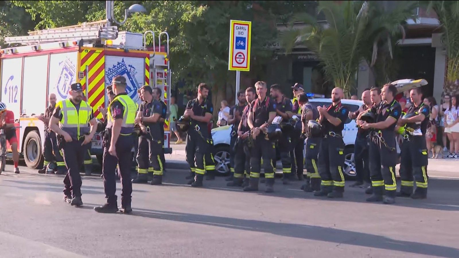 En libertad el conductor que atropelló mortalmente a un bombero en Moratalaz