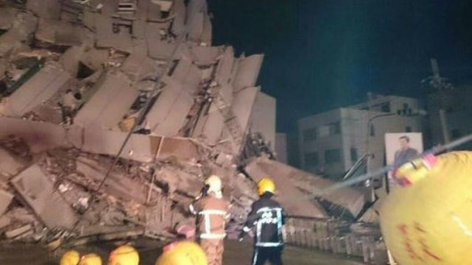 Un terremoto de 6,4 grados sacude Taiwán