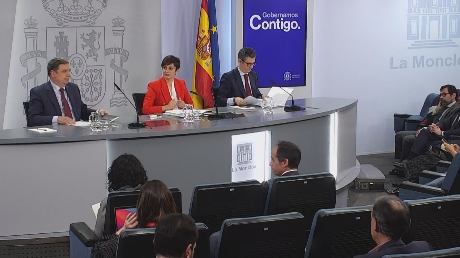 Rueda de prensa posterior al Consejo de ministros