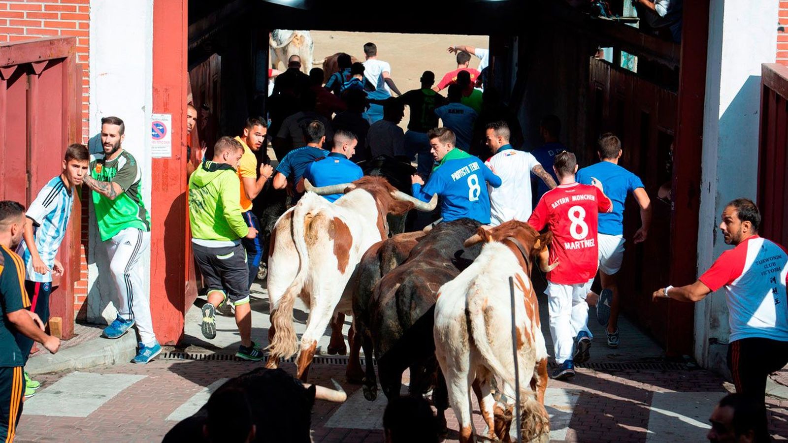 Nueve heridos leves en el último encierro de San Sebastián de los Reyes