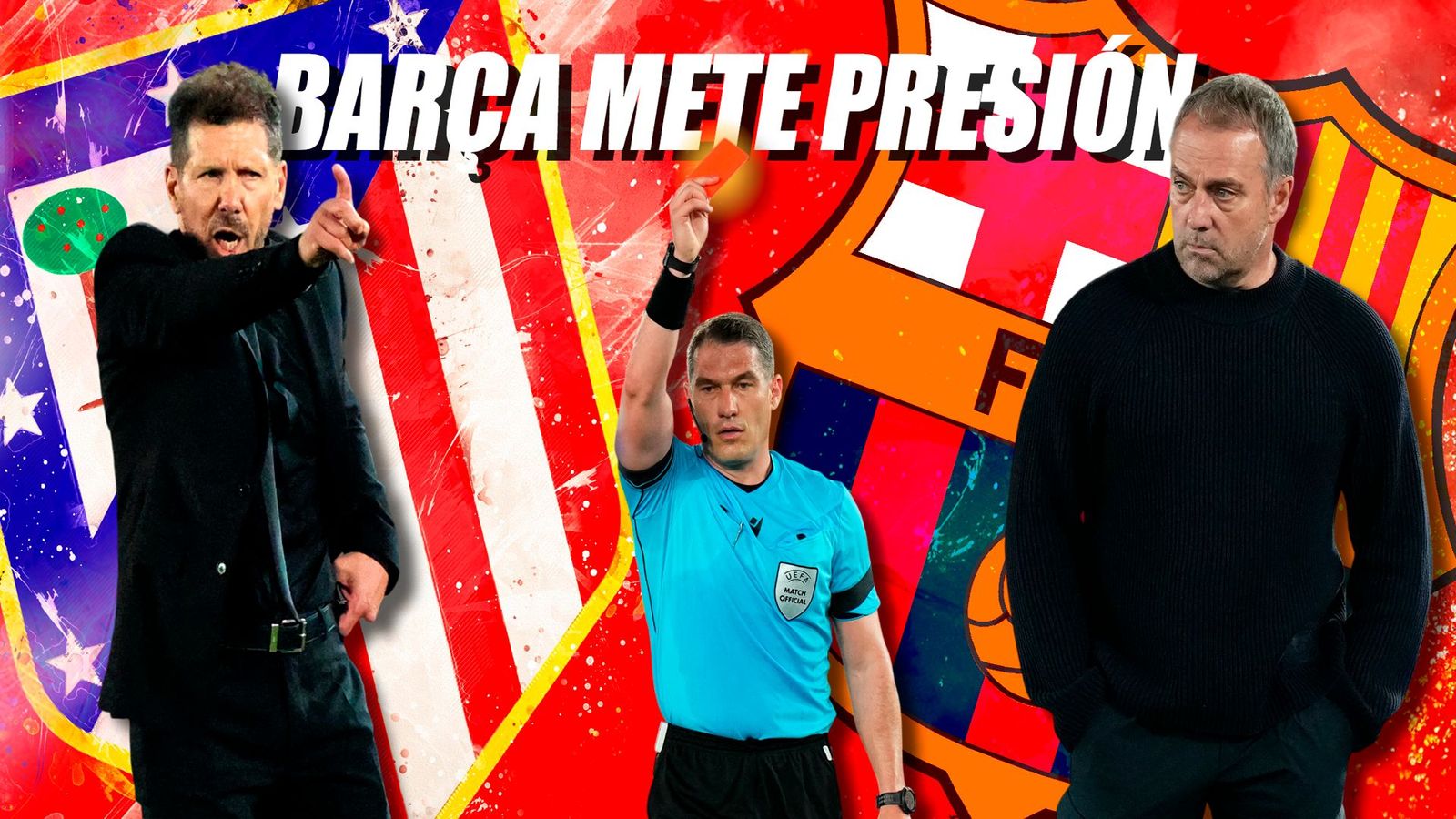 Simeone: “¿Presión y quejas del Barcelona? Vivimos en Madrid, estamos acostumbrados”