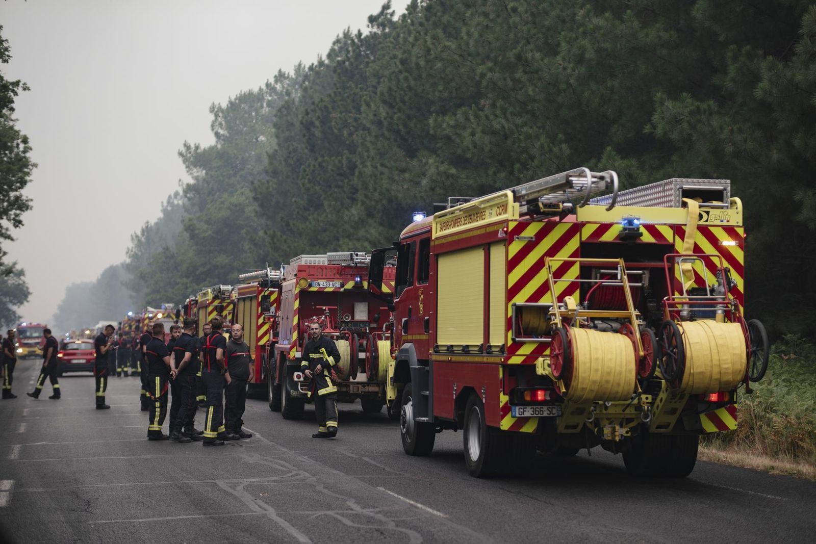 Incendios en Francia