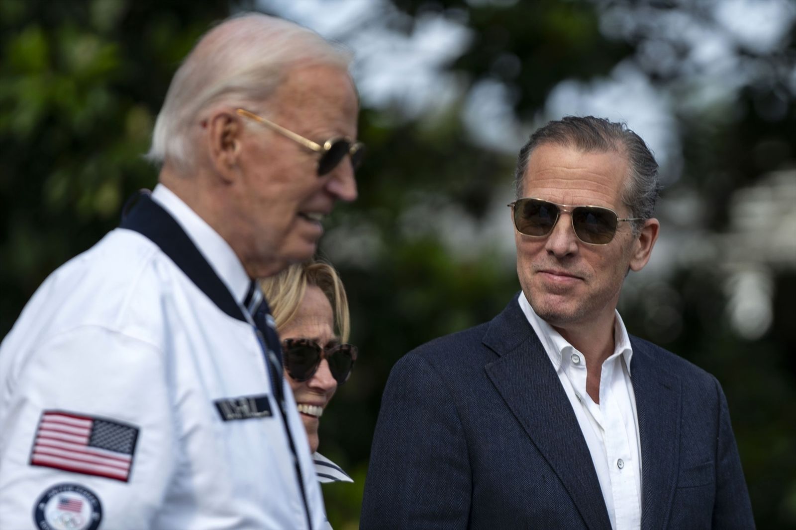 El presidente norteamericano, Joe Biden con su hijo Hunter