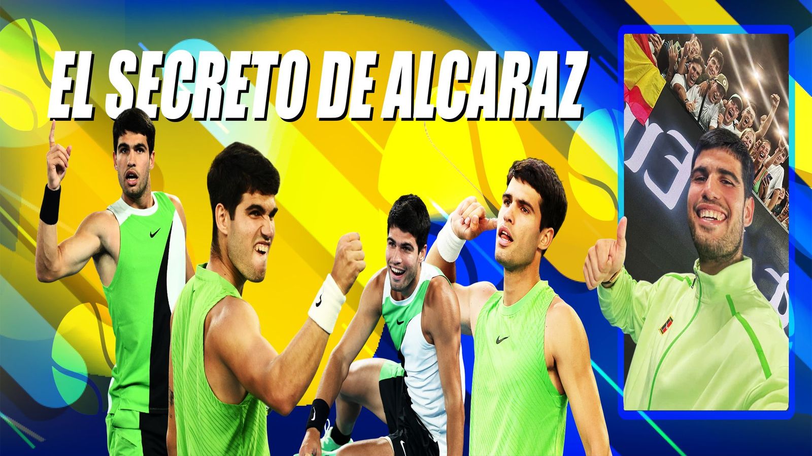 Alcaraz, ganar y divertirse