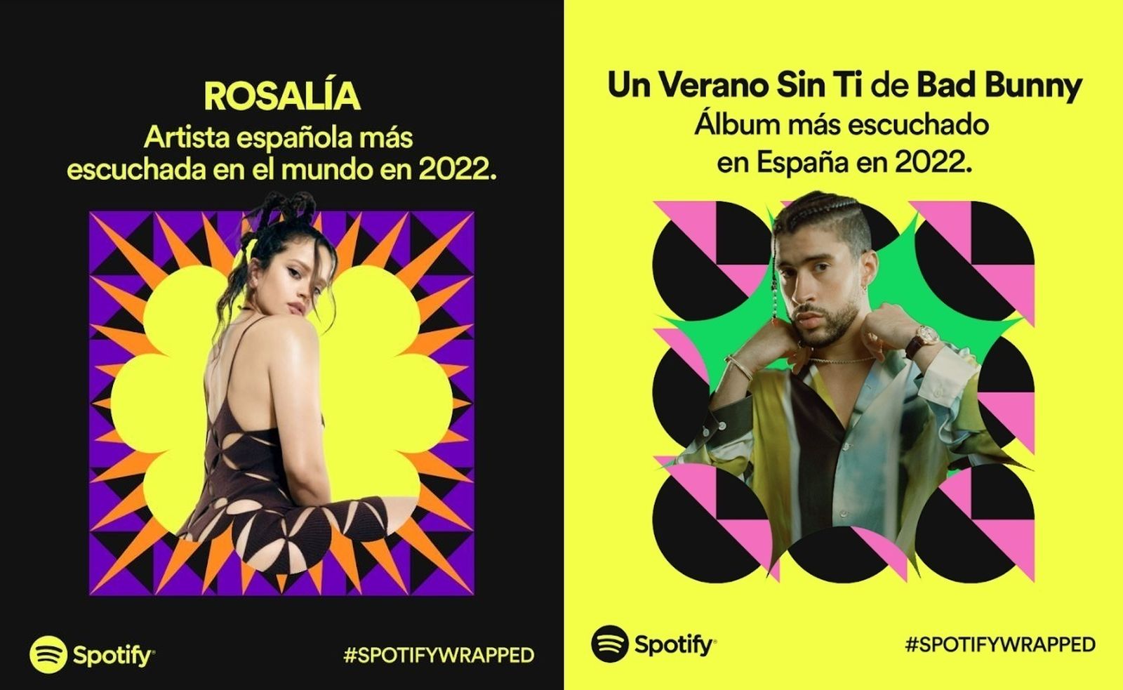 Artistas con más éxito en Spotify