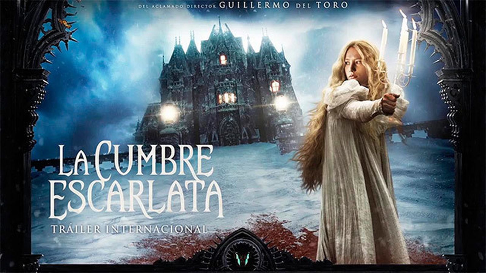 Cartel del la película La cumbre escarlata