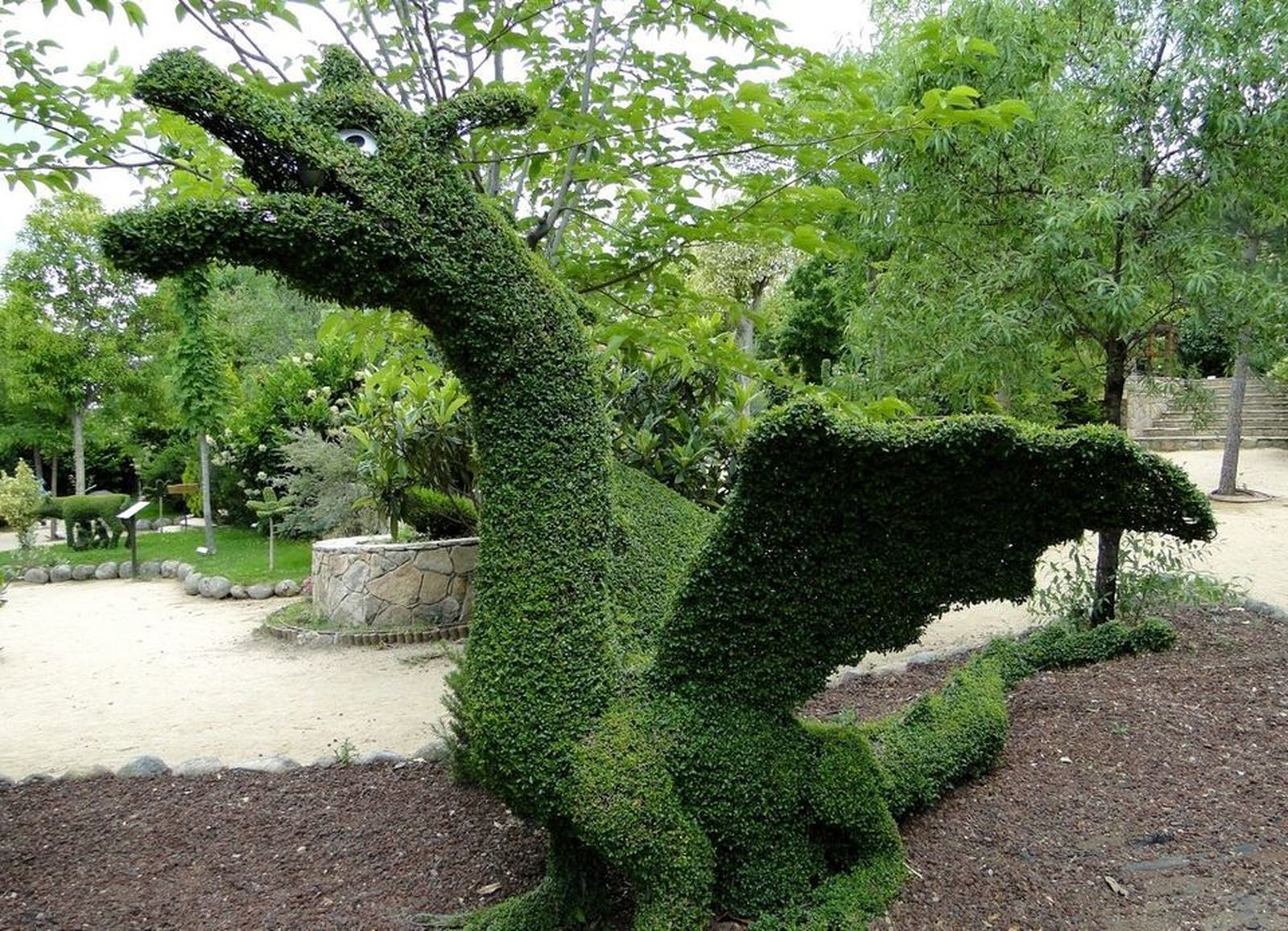 Dragón en "El bosque encantado"
