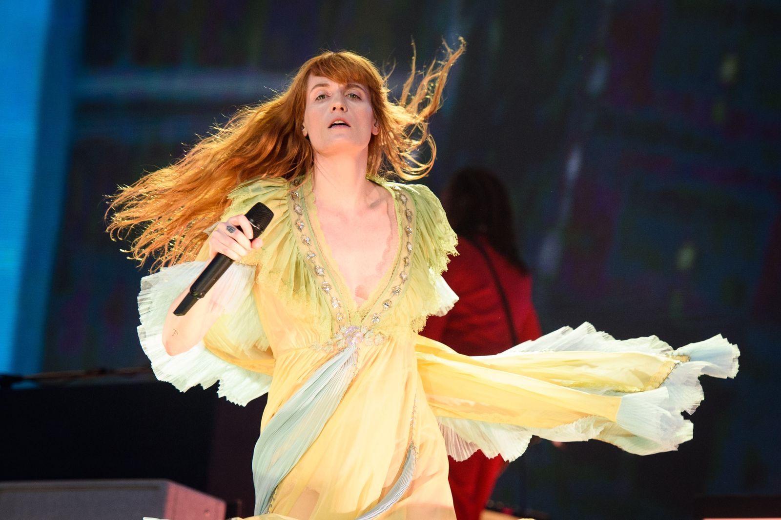 Florence Welch de 'Florence and The Machine' en el British Summer Time festival en Hyde Park