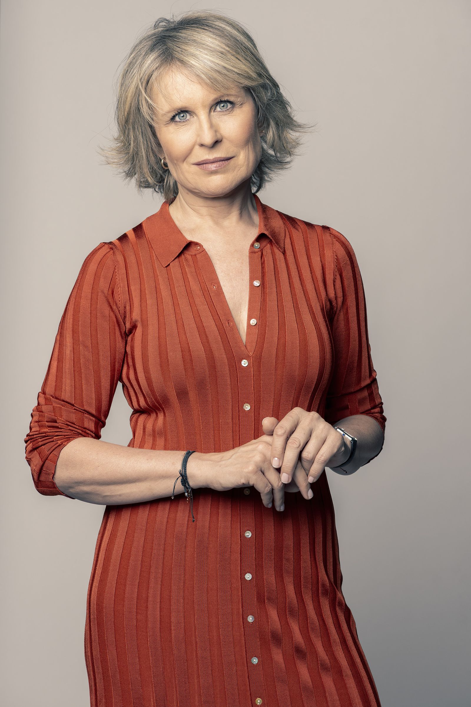 María Rey, presentadora de '120 Minutos'.