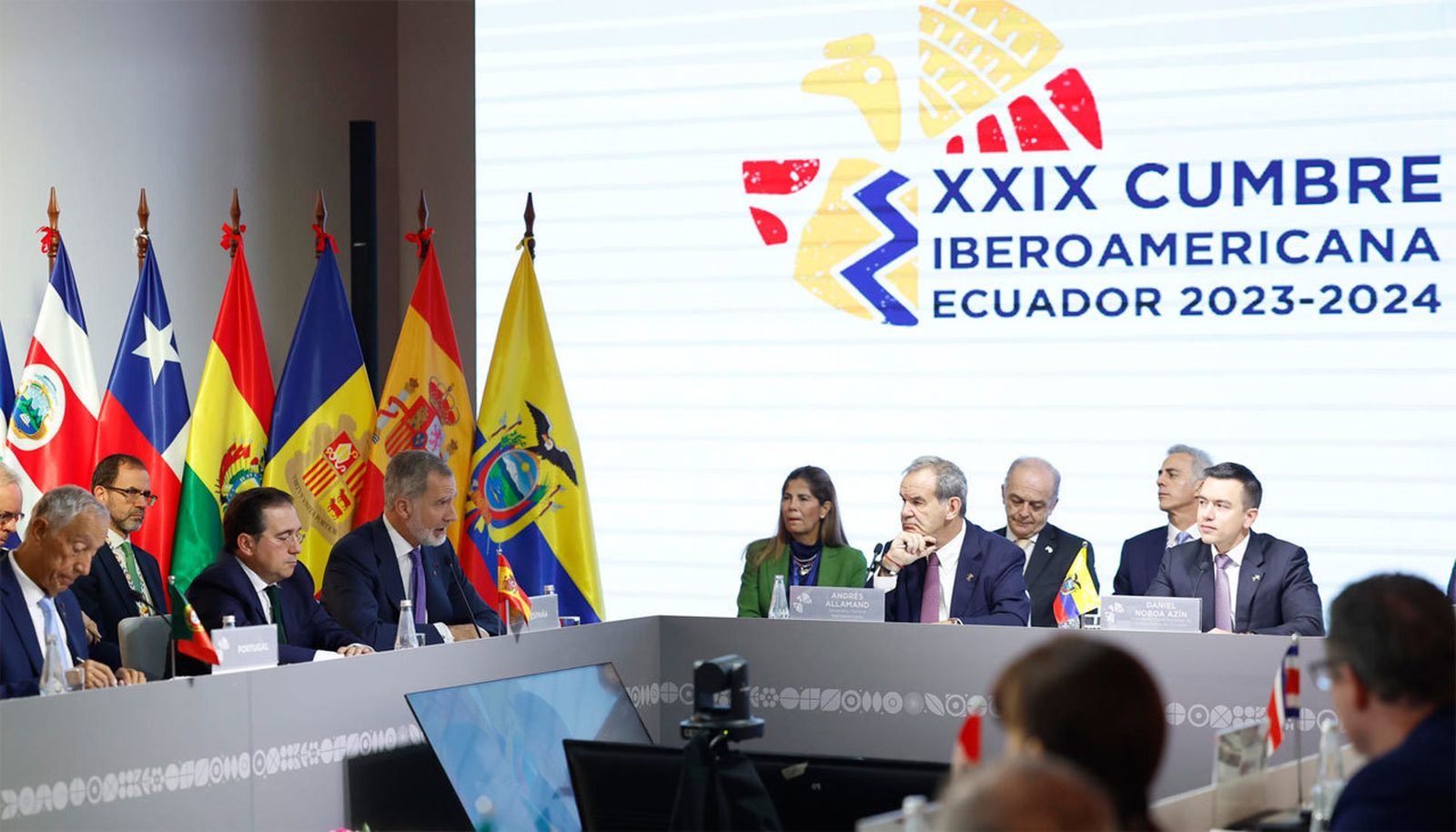 Felipe VI recibe el testigo para celebrar en España la próxima cumbre iberoamericana