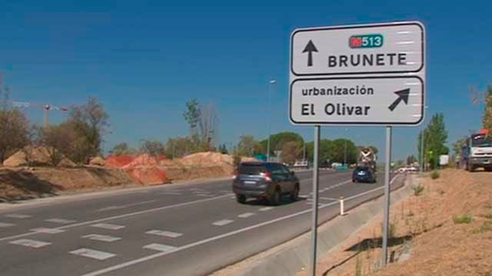 La Comunidad construye una pasarela en la M-513