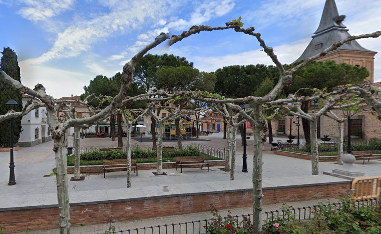 Plaza de Sevilla, lugar elegido para la liberación de libros