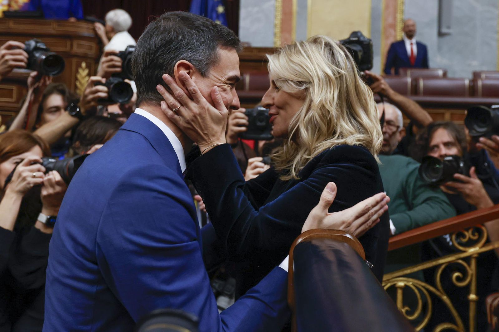 Pedro Sánchez y Yolanda Díaz