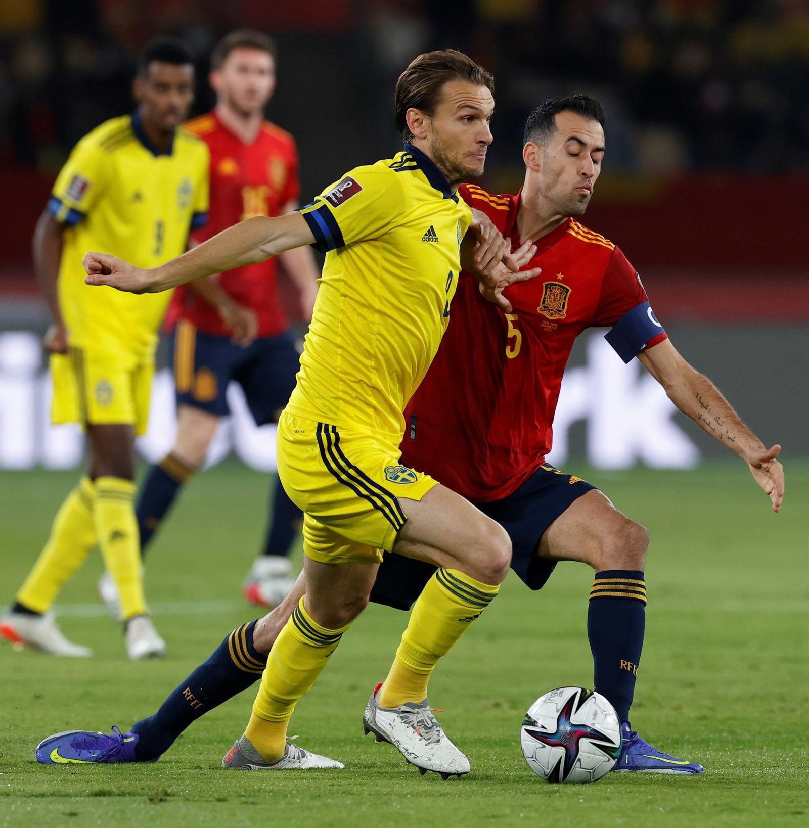 Busquets ante Suecia